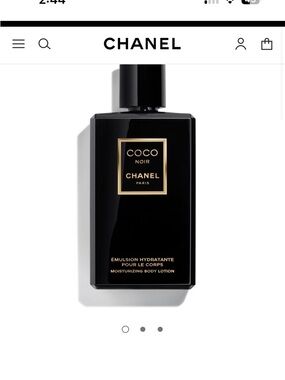Chanel Coco Noir Body Lotion